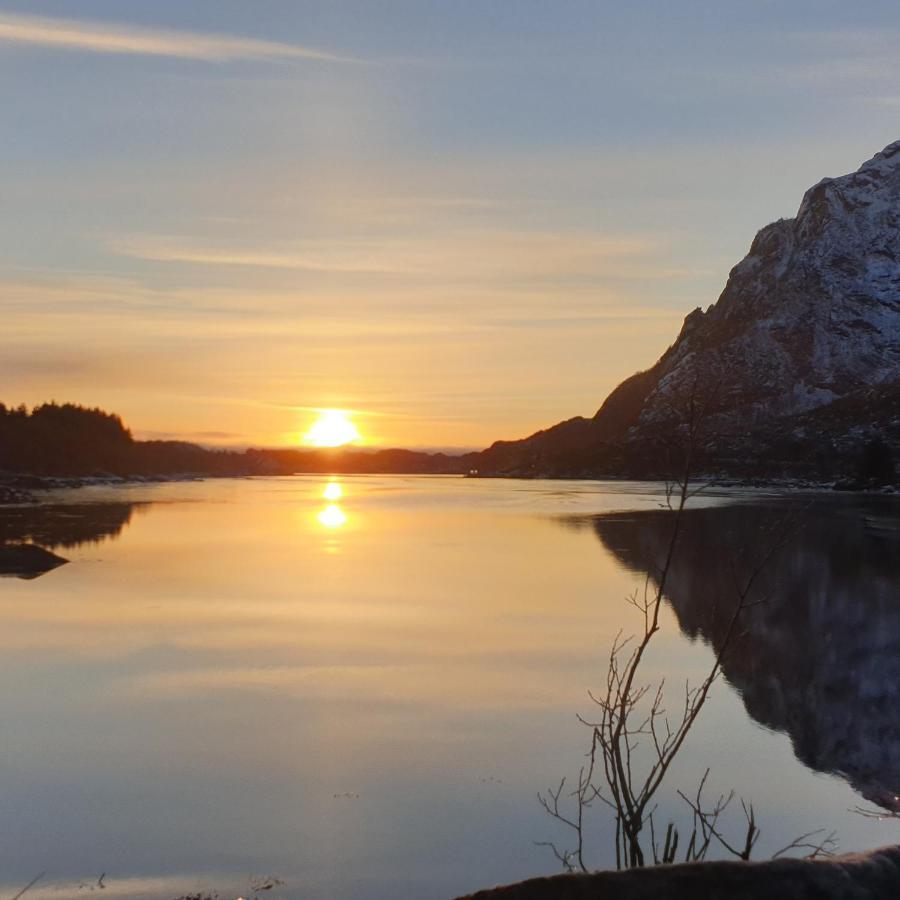 Nydelig Hytte I Kabelvag Lofoten Exteriör bild